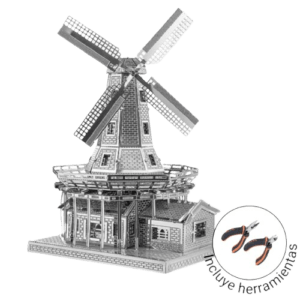 Rompecabezas 3D Molino de viento Holandés